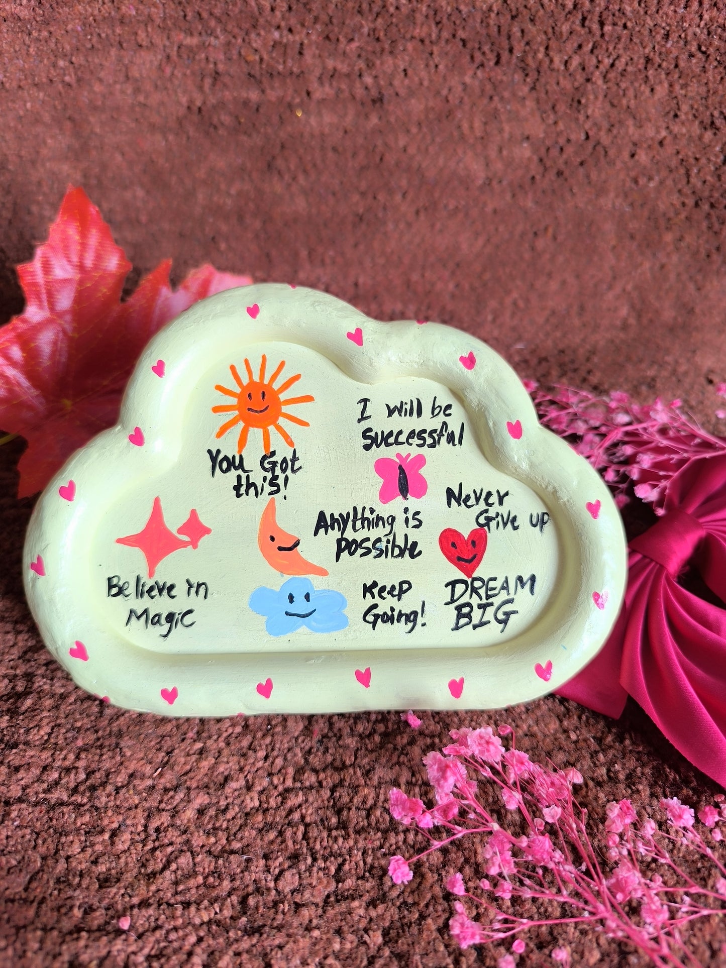 Motivational cloud tray☁️