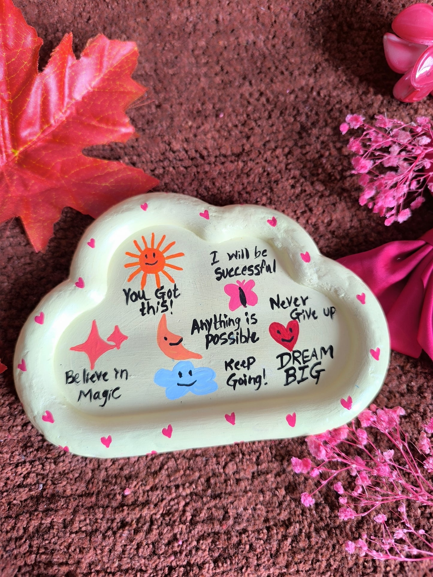 Motivational cloud tray☁️