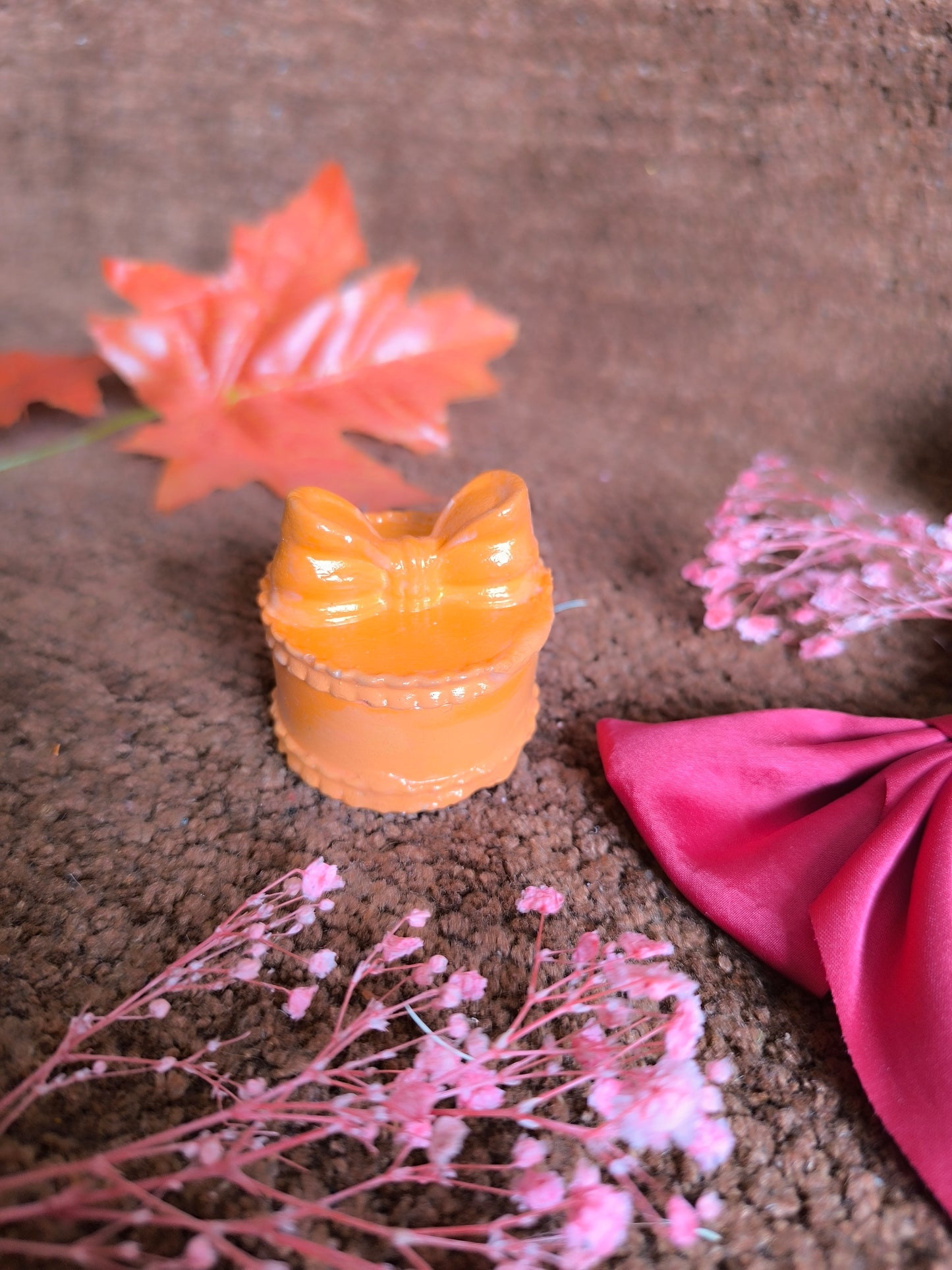Orange bow box 🧡