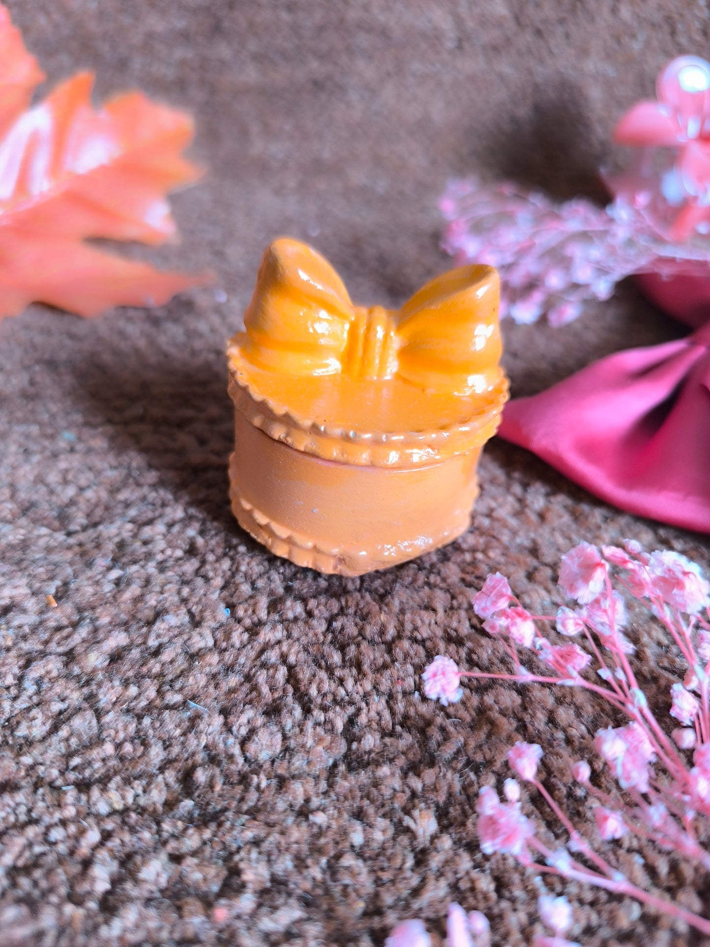 Orange bow box 🧡