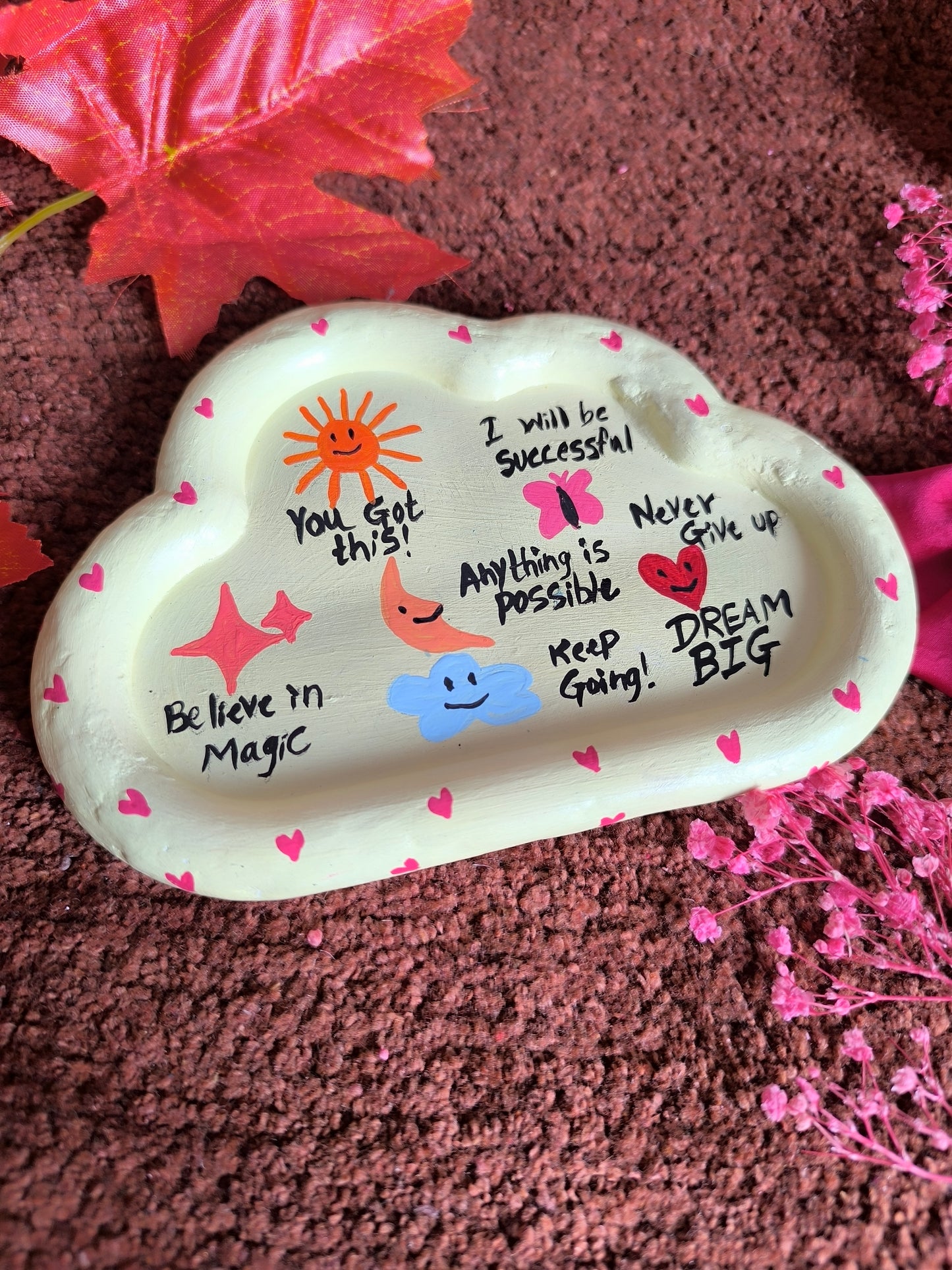 Motivational cloud tray☁️