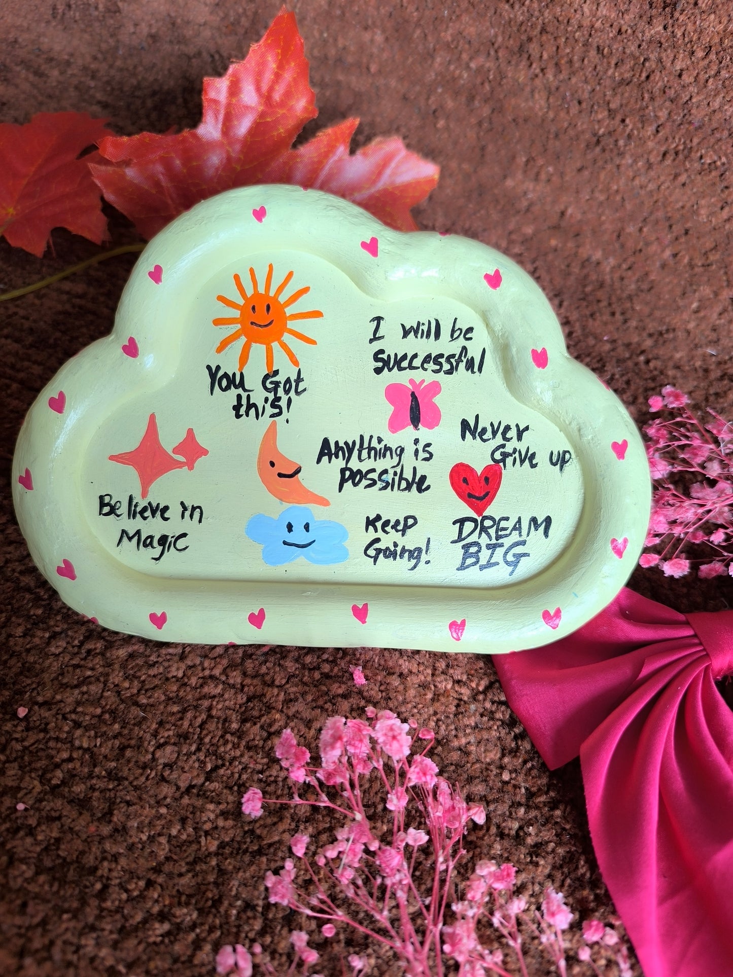 Motivational cloud tray☁️