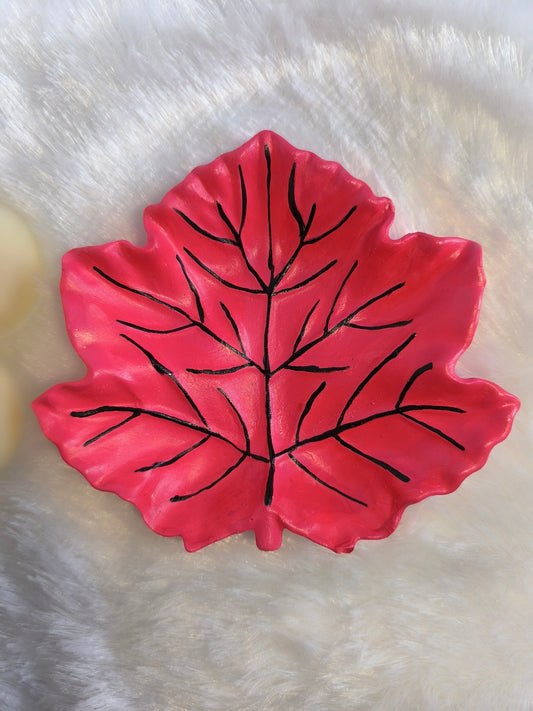 💗Blush leaf tray🍁