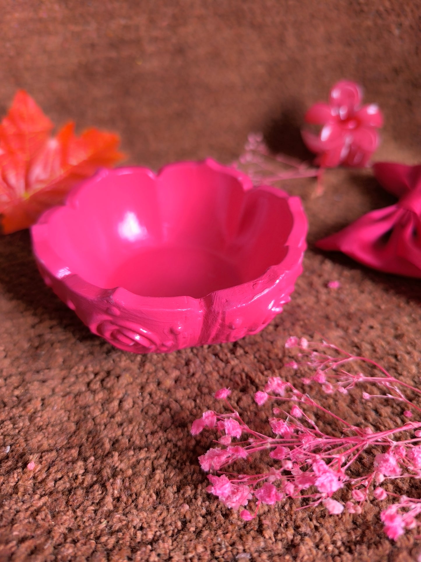 Red wine rose bowl🌹