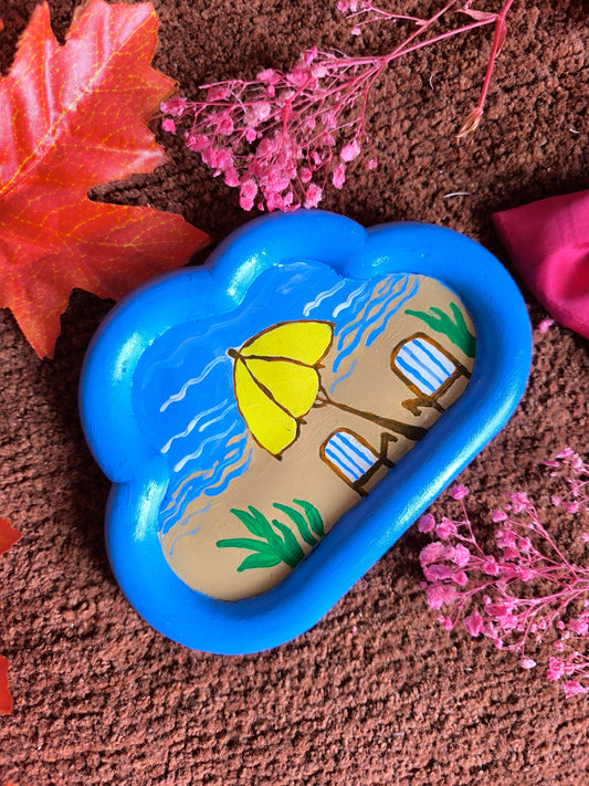 Beach theme cloud tray🏖️